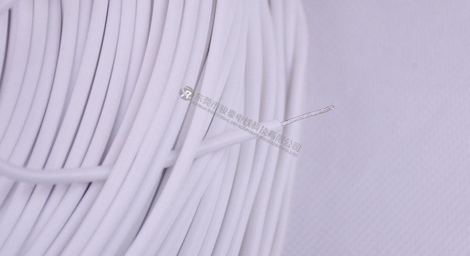 白色单芯硅胶电线产品图