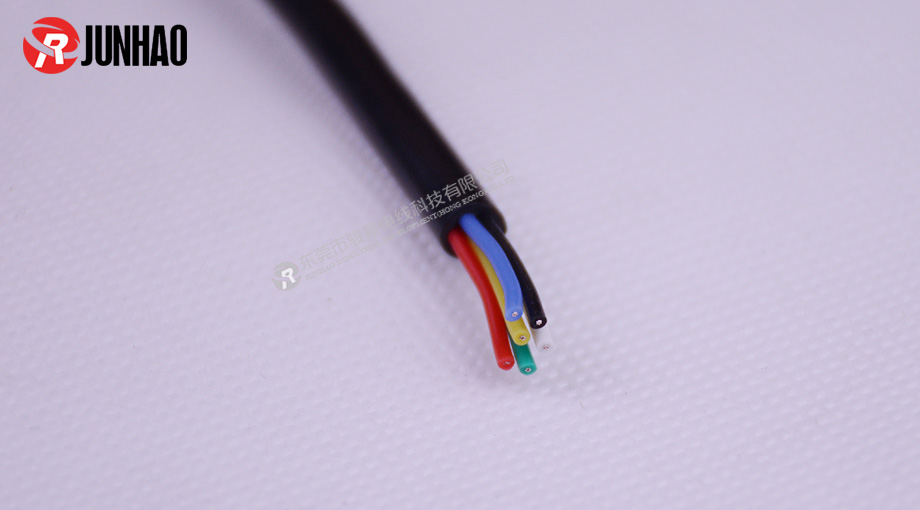 6芯0.12平方硅胶+PVC护套线产品图