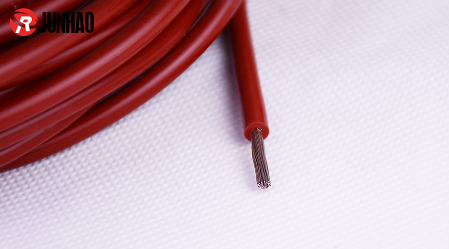 耐高温单芯高压硅胶线产品图