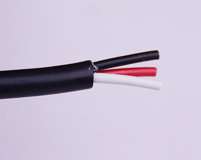 3芯0.5平方PVC电线