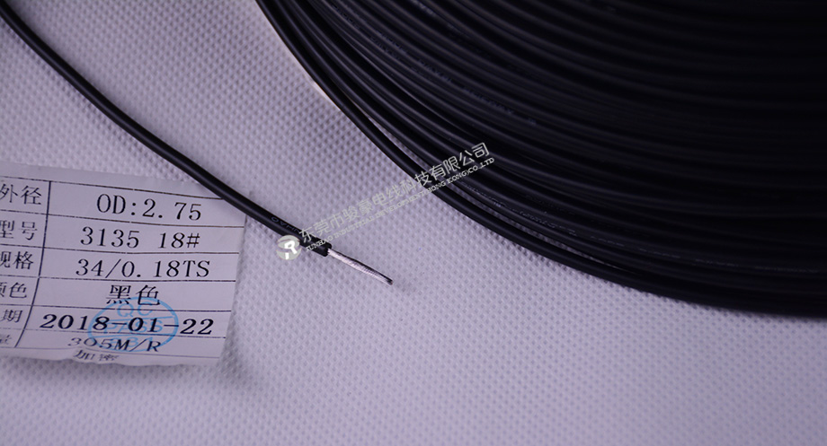 UL3135 18#单芯硅胶电线产品图