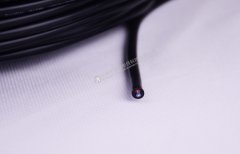 VDE 2芯0.75平方圆形黑色护套线