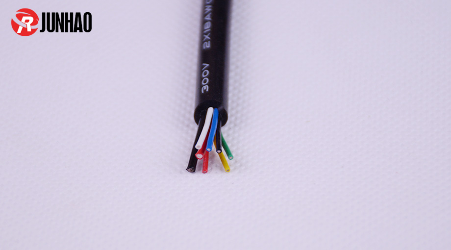 8芯铁氟龙+硅橡胶护套线产品图