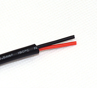 VDE认证H05SS-F 2*0.5平方耐高温硅胶电缆线