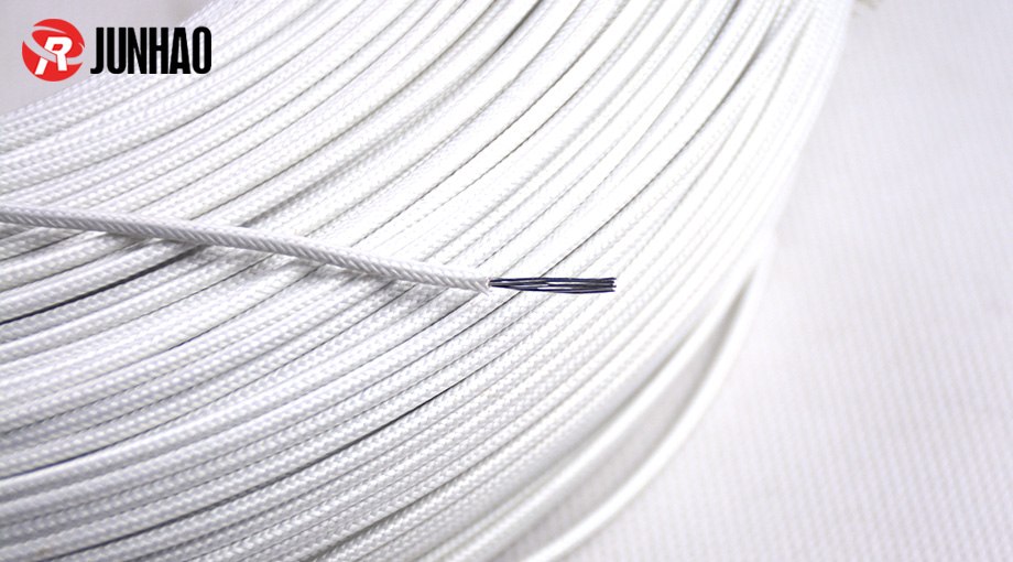 3C认证0.75平方耐高温硅胶编织电线产品图