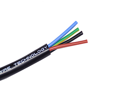 4 Core Flexible Cable Silicone Insulated Tin Plated Copper Flexible Wires Cable