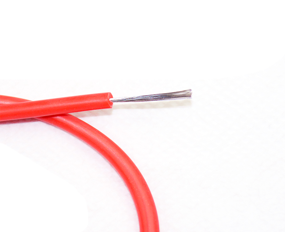 Judd Wire UL-3239 High Voltage Hook-Up Wire – 22 AWG, 10KVDC, Red, Tinned Copper