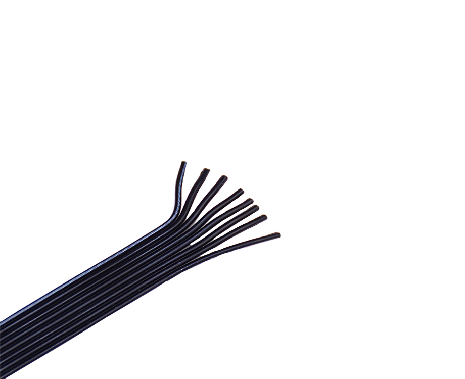  8 Pin Silicone Rubber Flat Ribbon Cable 24 awg  2