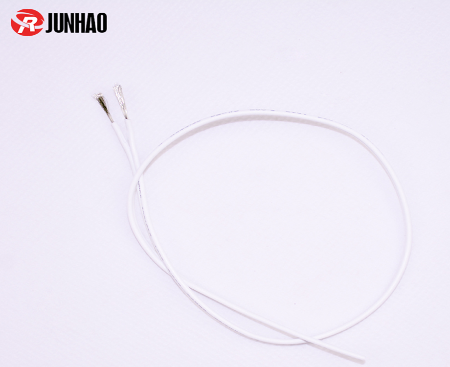  2 Core Flat Ribbon Cable with Silicone Rubber Jacket 22 AWG 3