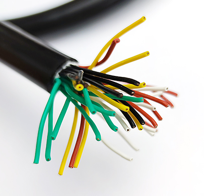 定制40芯耐温耐油电缆多芯柔性耐高温硅胶电线